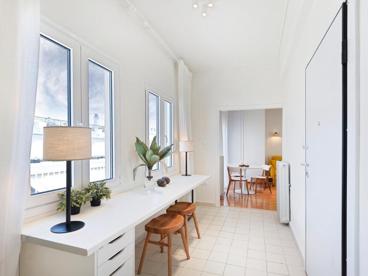Modern Penthouse Overlooking Halkis Chalkís Zewnętrze zdjęcie