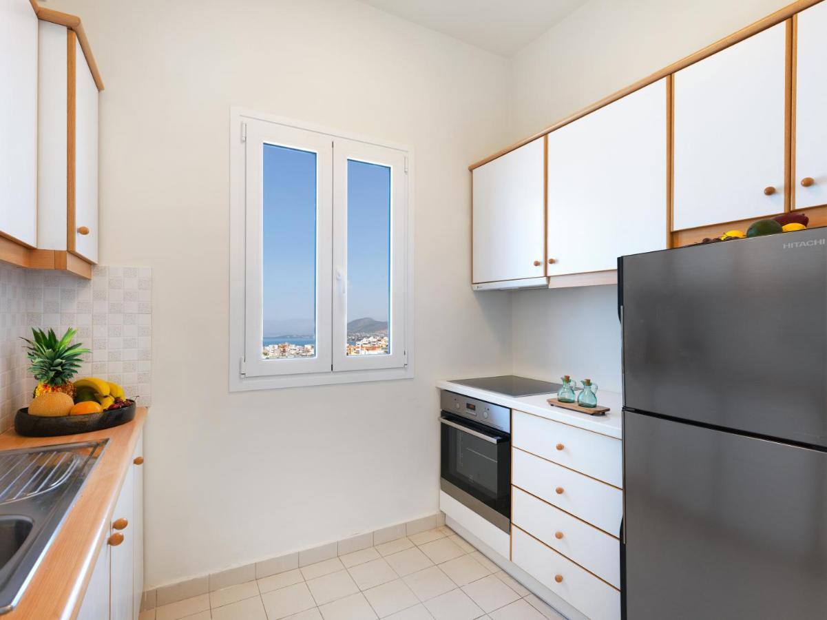 Modern Penthouse Overlooking Halkis Chalkís Zewnętrze zdjęcie